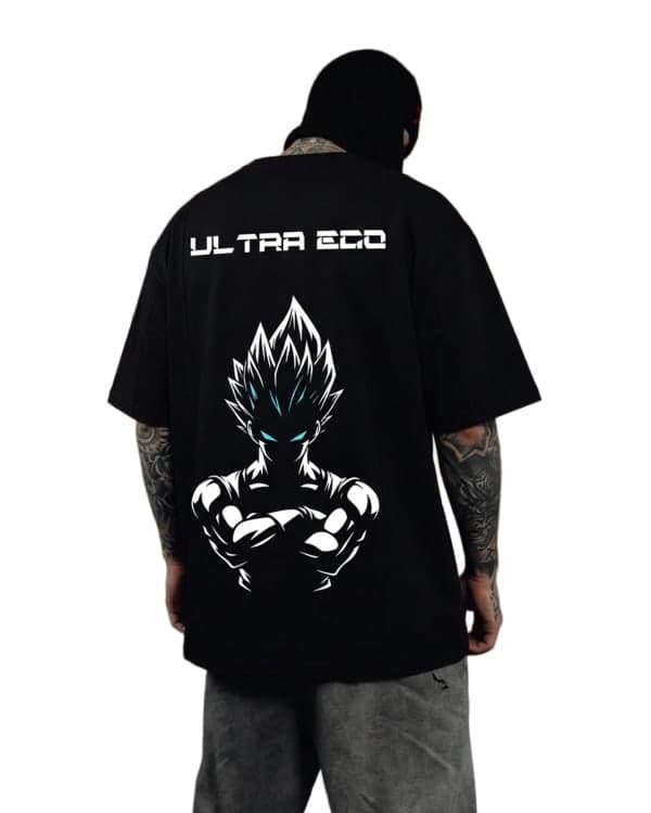 Vegeta Ultra Ego Oversized Anime Tshirt – Urban Drip Dragon Ball Super