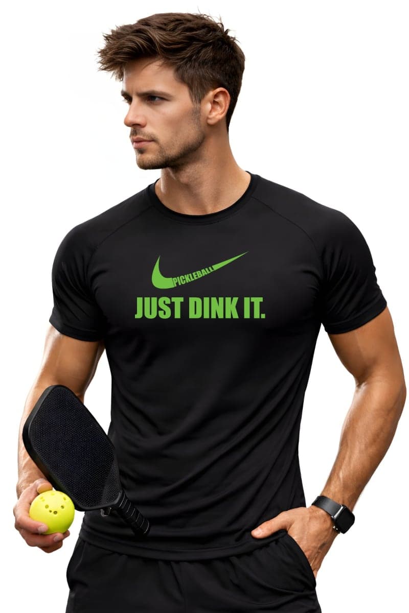 Premium Pickleball Athlete T-Shirt – Breathable Dot Net Fabric Sports Tee for Men and Women | Lightweight Moisture-Wicking Performance Shirt for Training & Matches - Design 1 - image 1